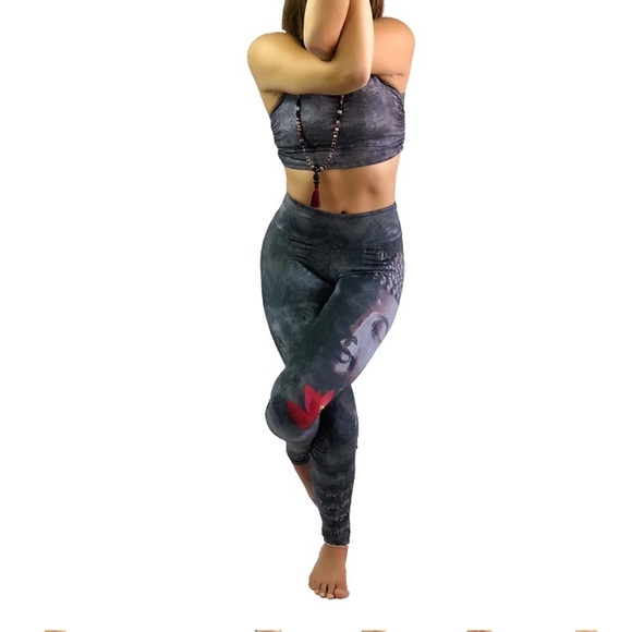 Yoganastix Pants - Yoganastix Eco-friendly Buddha Leggings Small